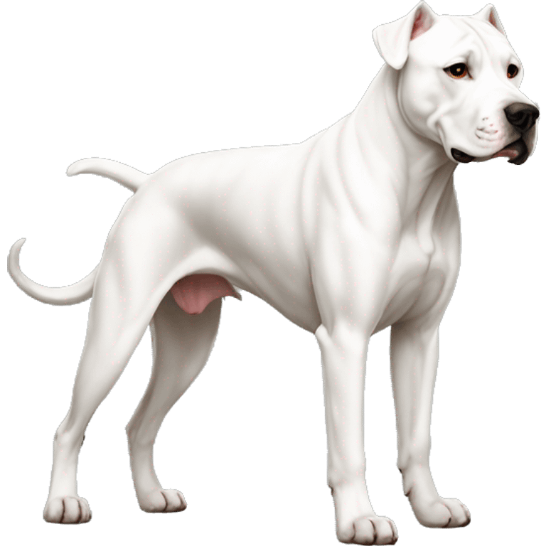 Dogo Argentino Dog Breed Full Body emoji