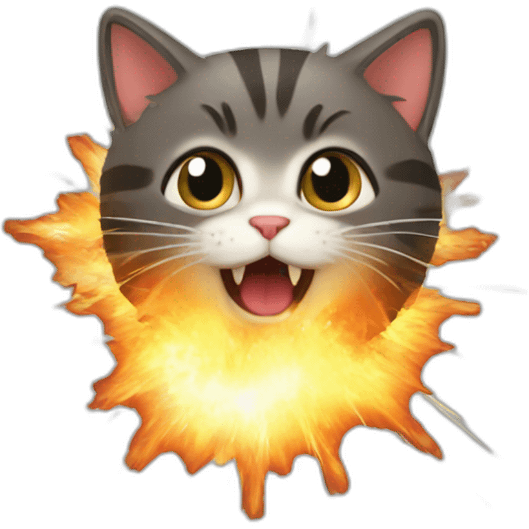 Exploding Kitten emoji