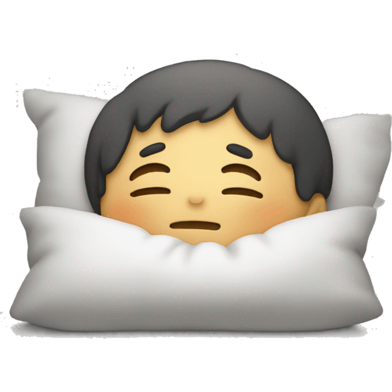 Niño durmiendo emoji