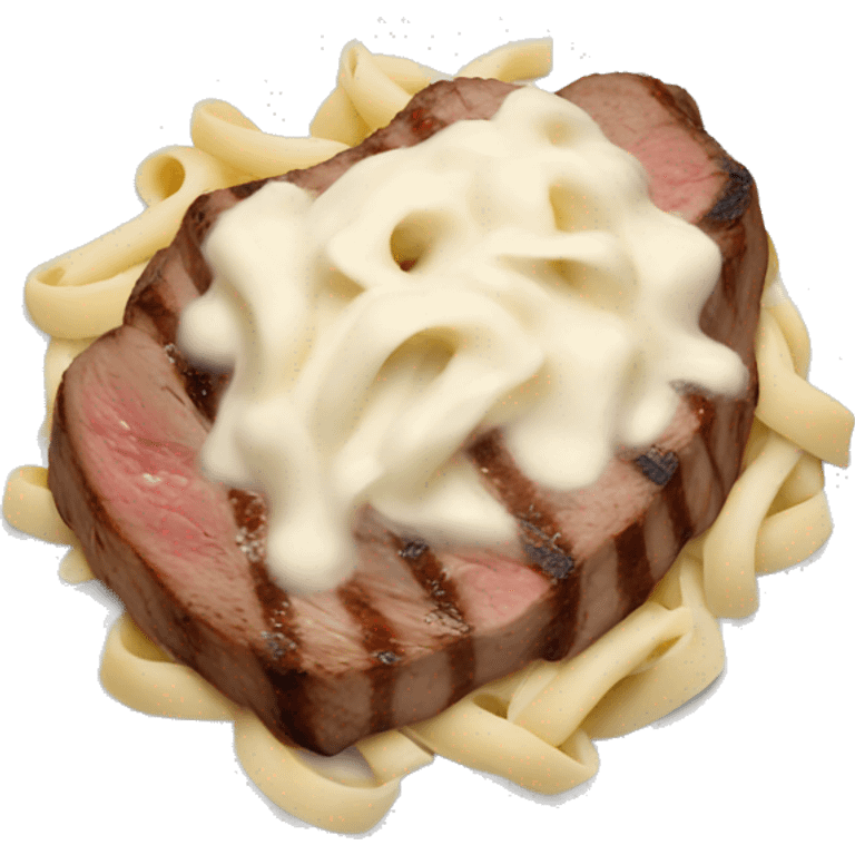 steak alfredo emoji