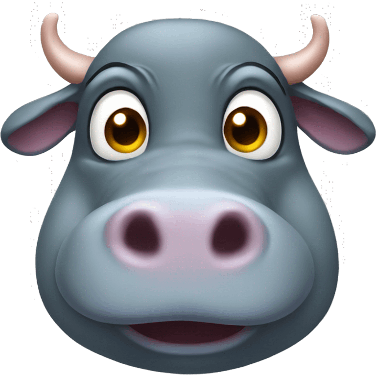 Moo deng hippo emoji