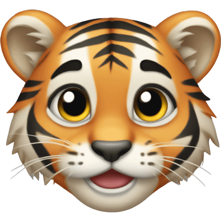 Baby tiger emoji