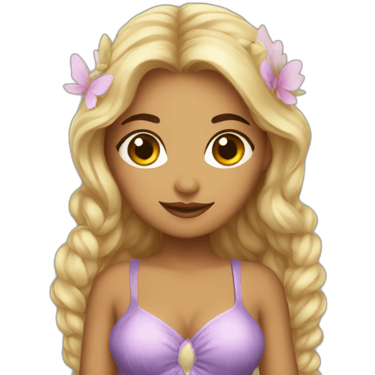 Latina fairy emoji