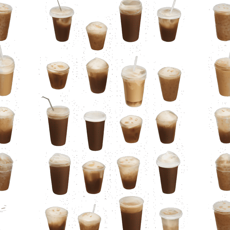 Ice coffe emoji