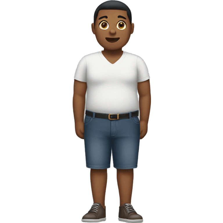 Person with short chubby legs emoji