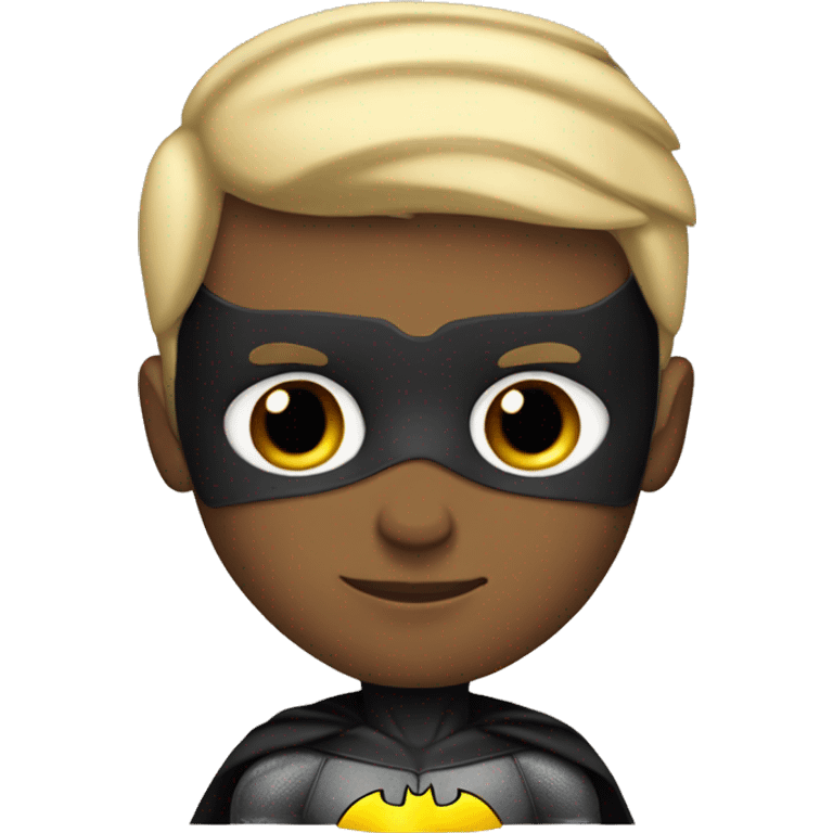 Gay light skin Batman  emoji