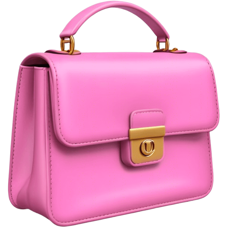 Pink channel bag emoji