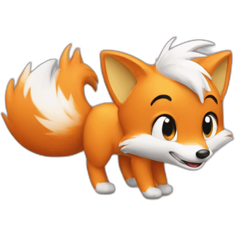 Tails the fox emoji