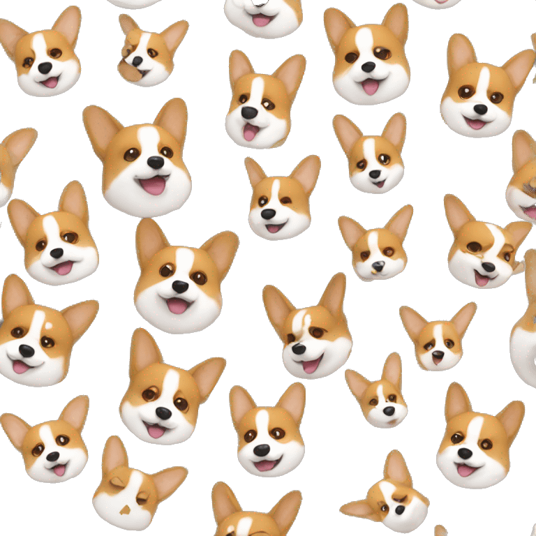 the corgi is angry emoji