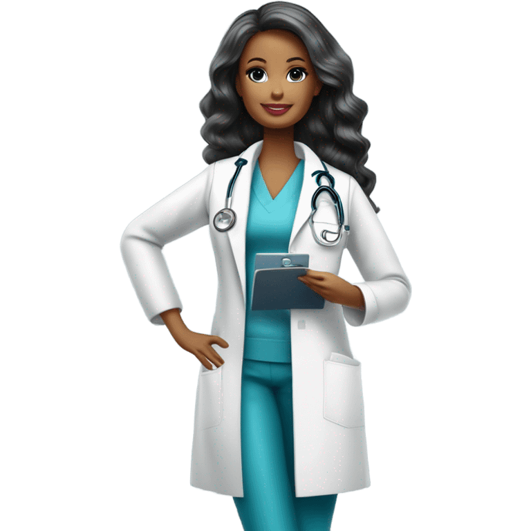 Je veux une barbie métisse, qui est médecin généraliste  emoji