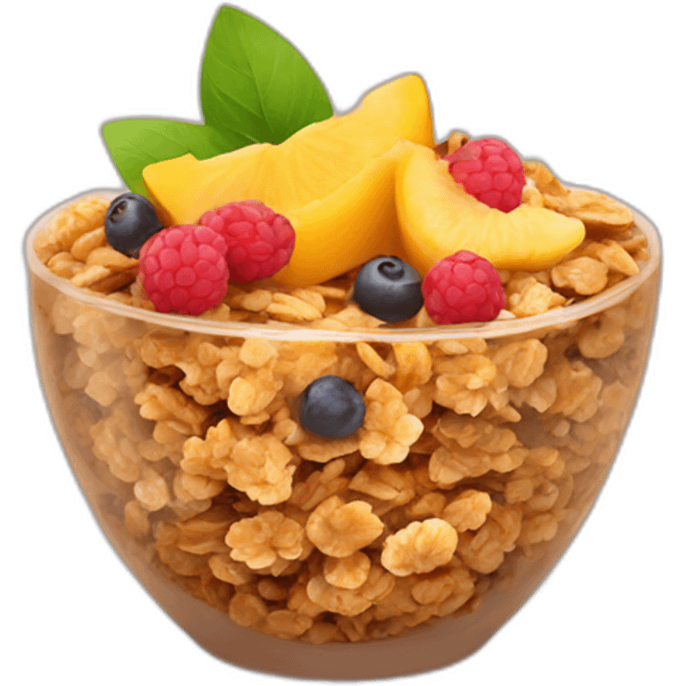 fruit granola emoji