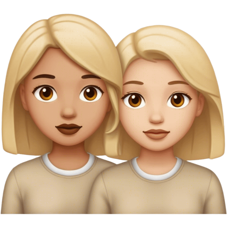 Two girls emoji