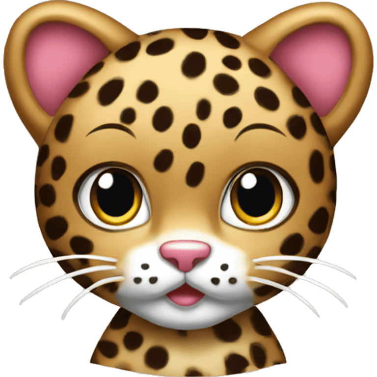 leopard hello kitty emoji