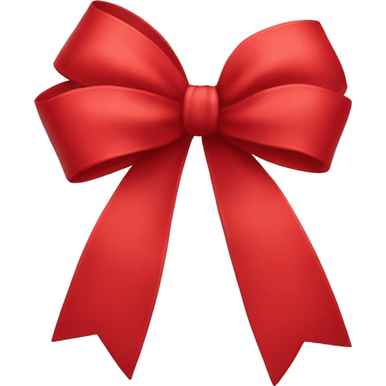 Red bow emoji