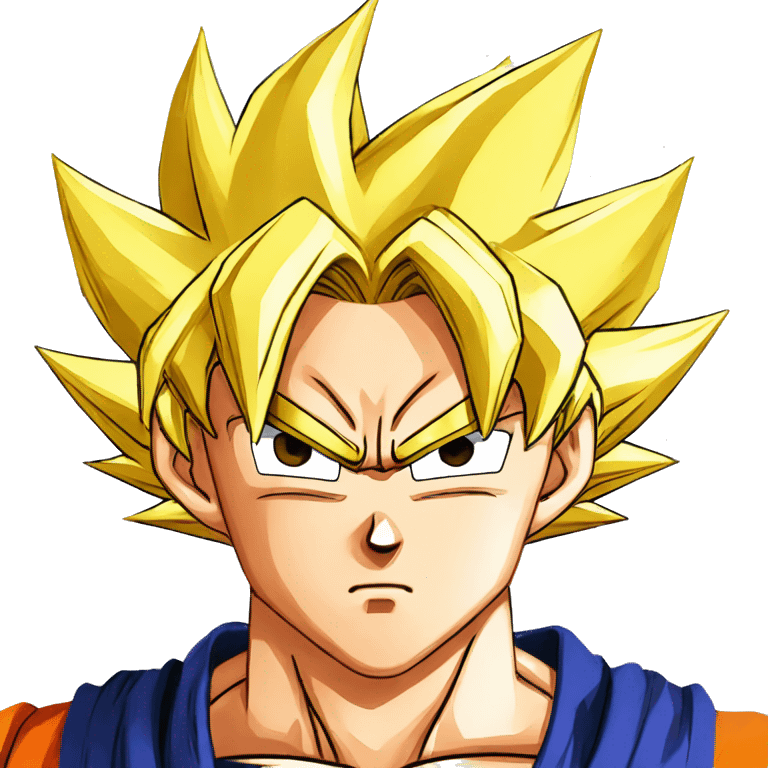 super serious ssjb goku dragon ball kakumei yellow  emojiemoji emoji