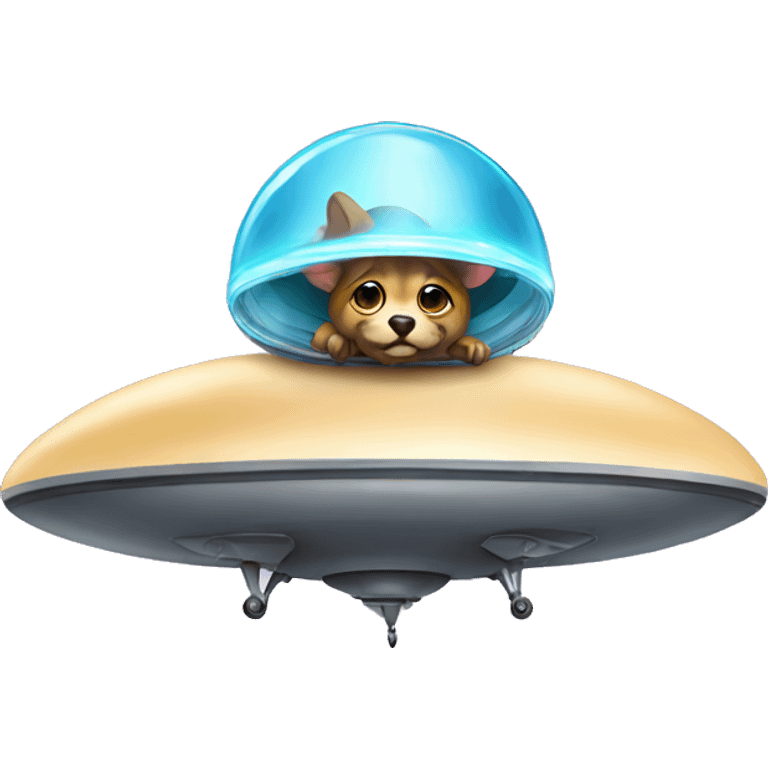 animal riding ufo emoji