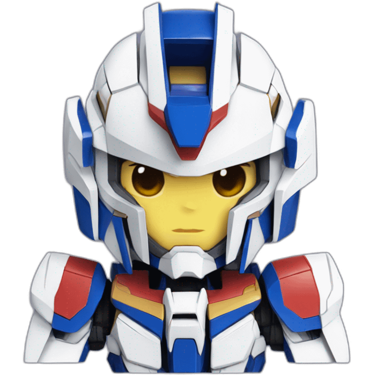 chibi build strike gundam emoji