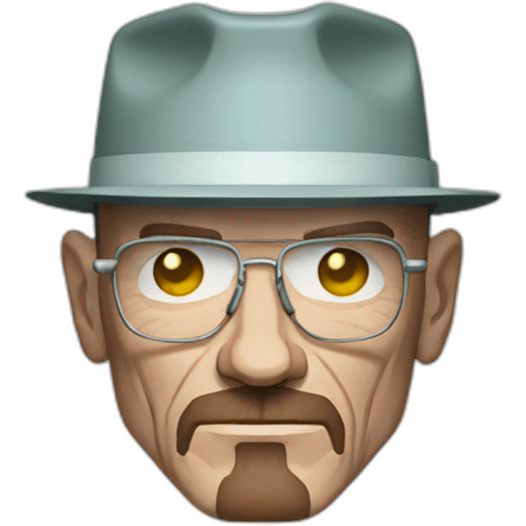 Cyborg walter white emoji