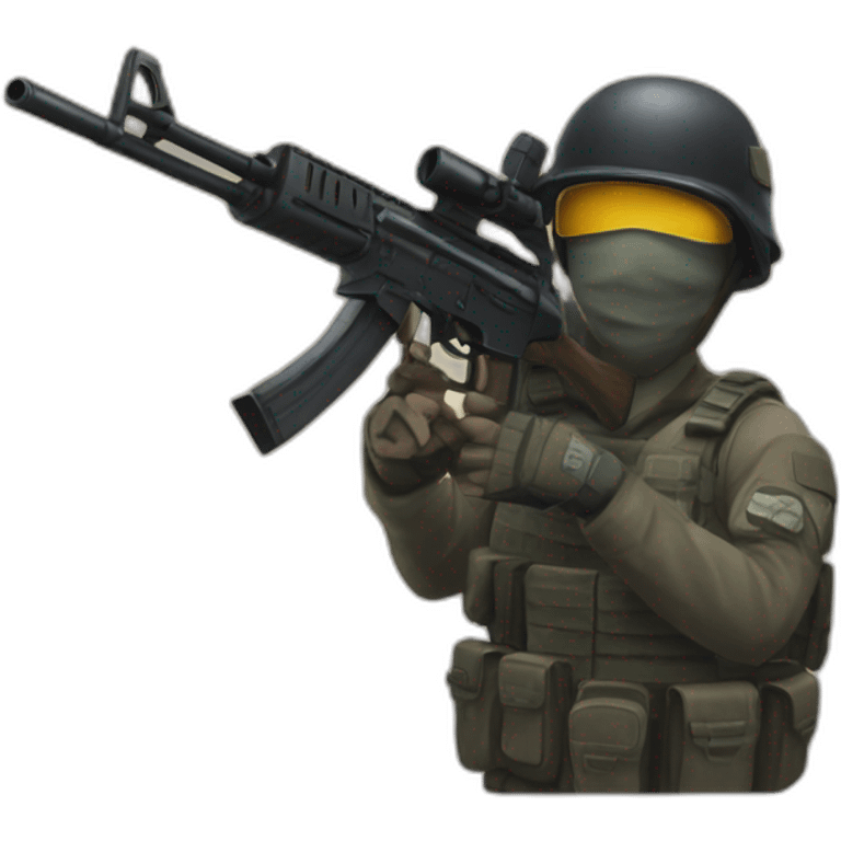 a emoji related with counter strike global offensive emoji