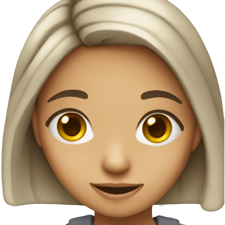  cute girl emoji