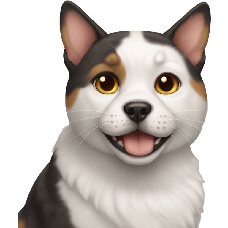 cat dog emoji