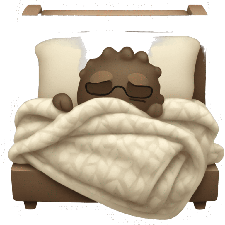 Cozy blanket emoji