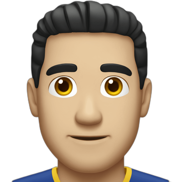 Juan roman riquelme face emoji