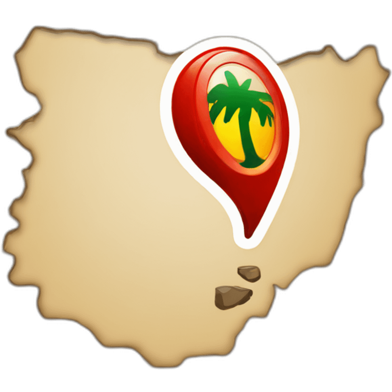 Sardinia map and logo emoji