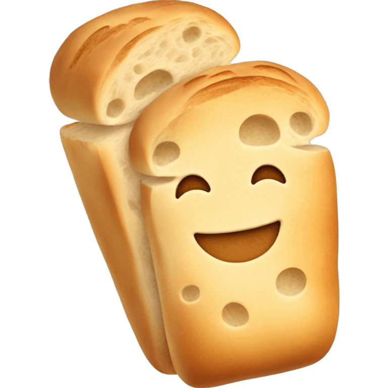 ciabatta bread emoji