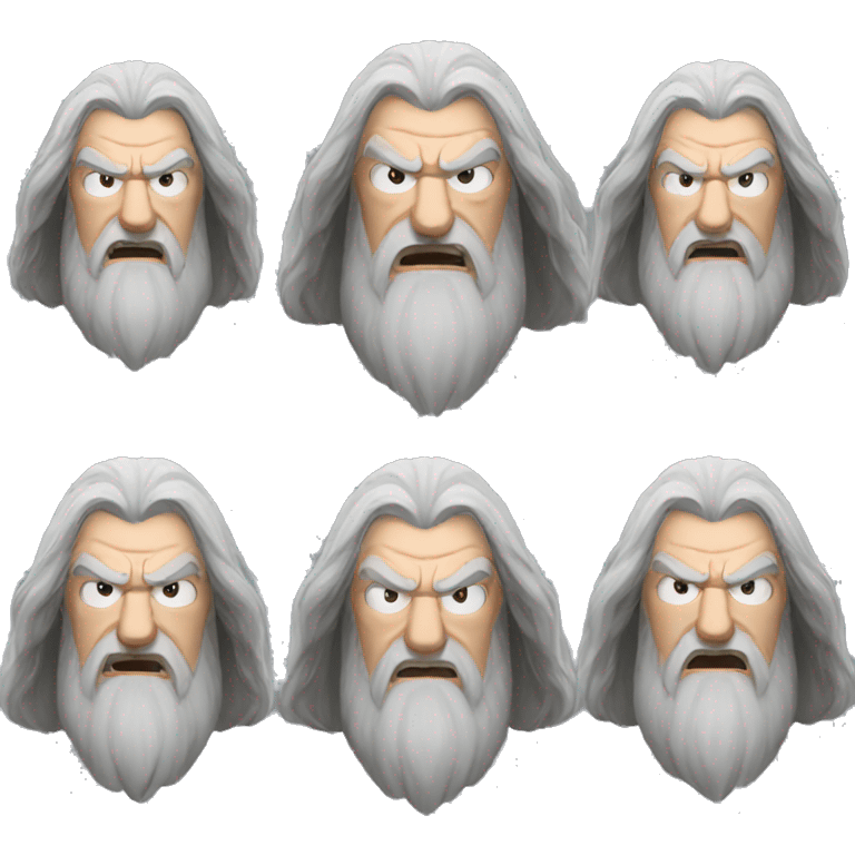 Gandalf angry emoji