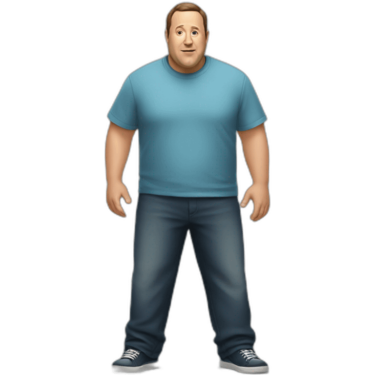 Kevin James full body emoji