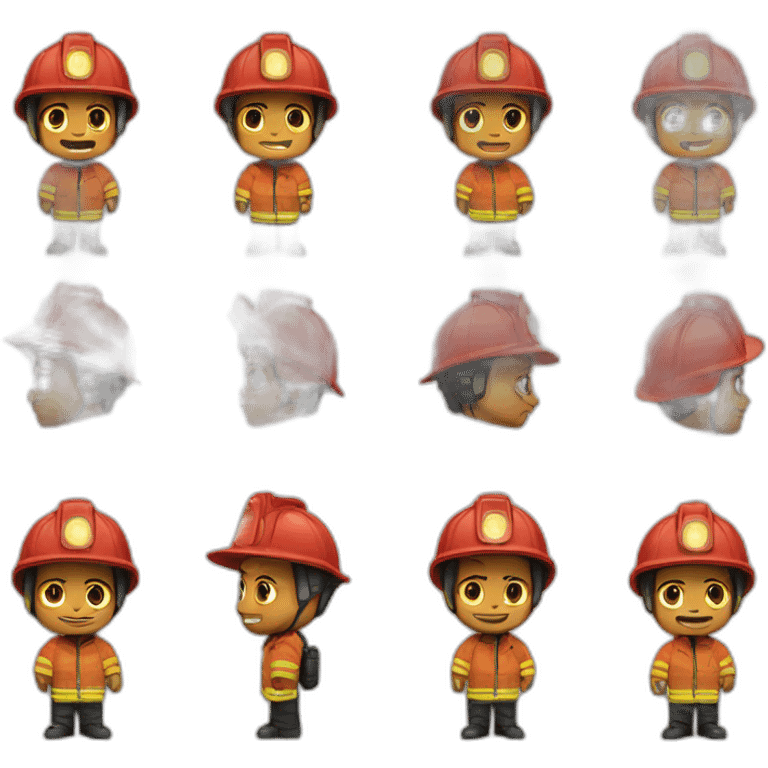 programmer fire fighter emoji