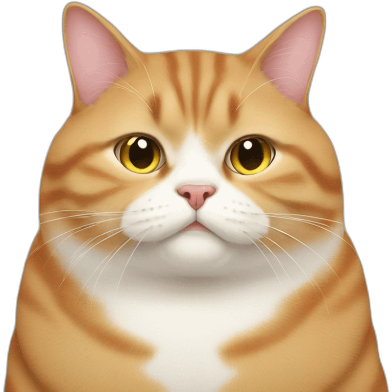 super fat cat emoji