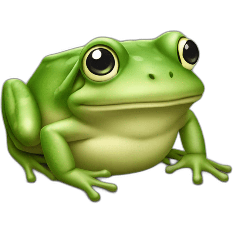 Grenouille mignonne emoji