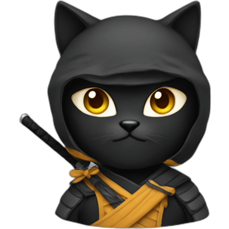 cat ninja emoji