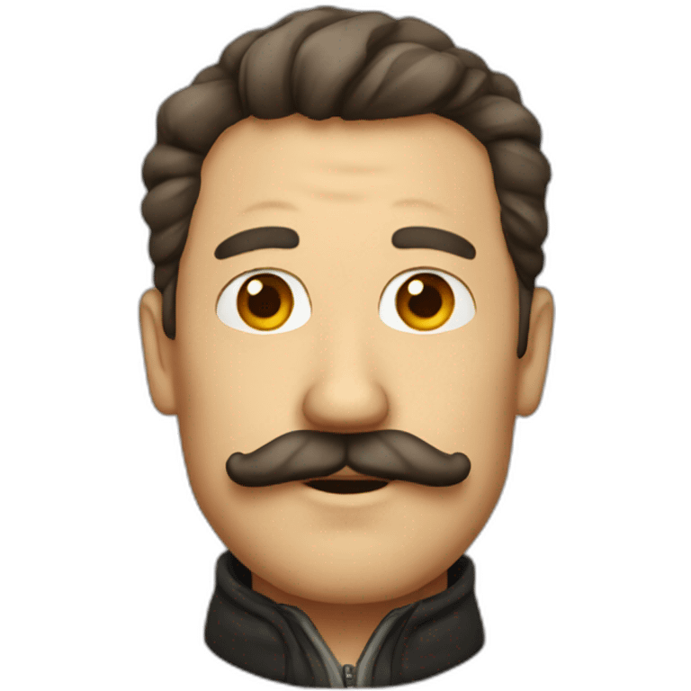 Man with moustache emoji