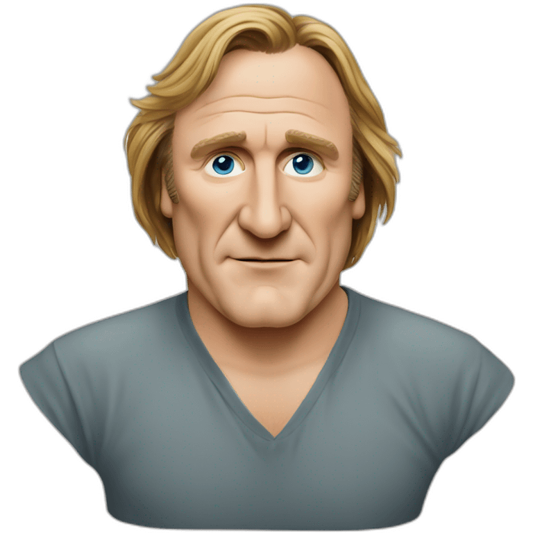 gerard depardieu en couleur emoji