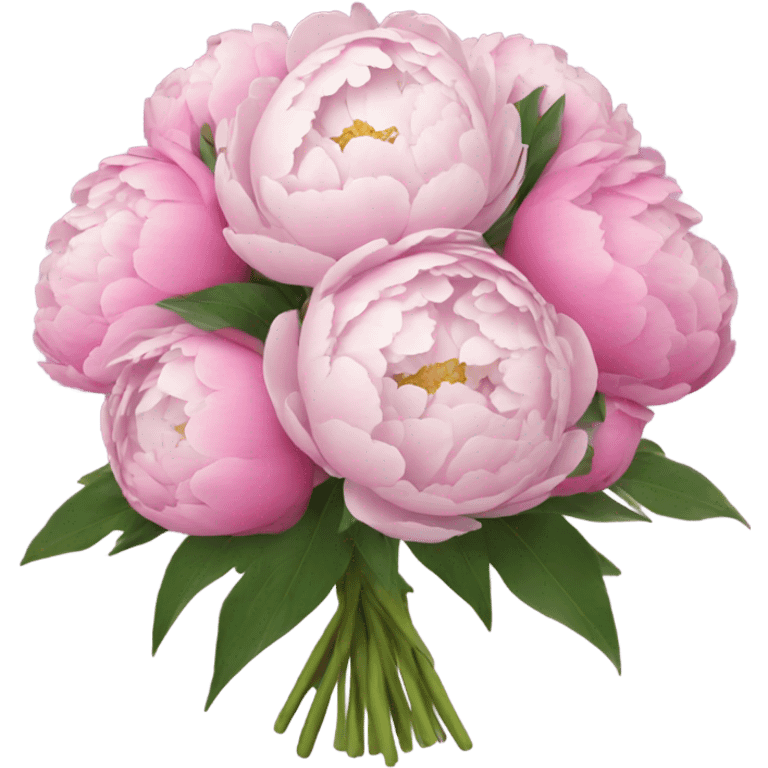 peony bouquet  emoji