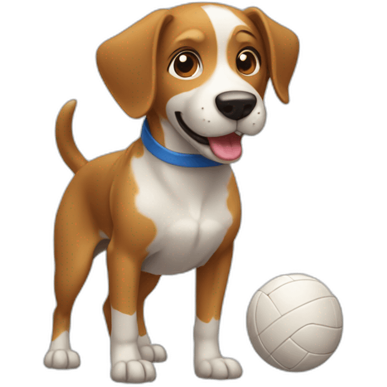 dog-playing-volleyball-setting emoji