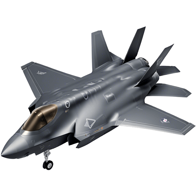 F-35 Lightning II - Lockheed Martin (Model Year: 2022) (Iconic colour: Stealth gray) emoji