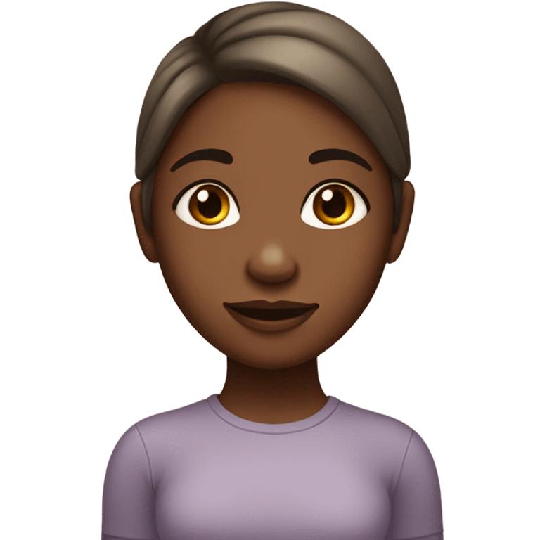 Hyperpigmentation girl emoji