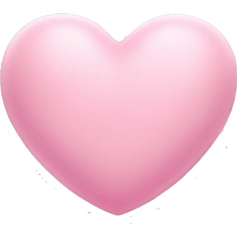 Baby pink heart  emoji