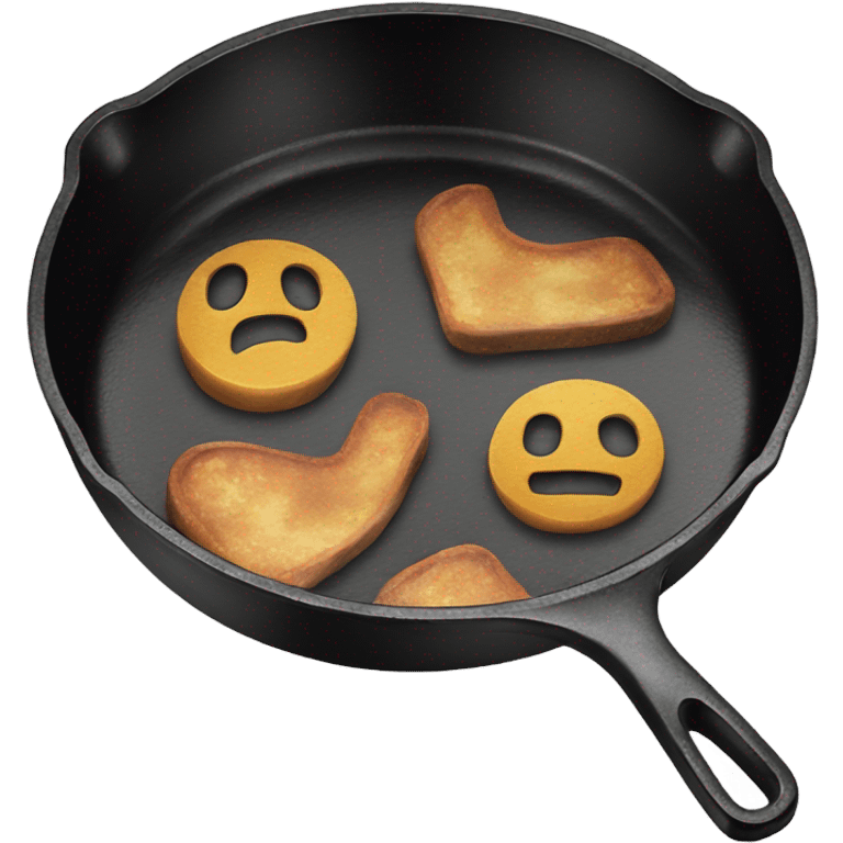 cast iron skillet emoji