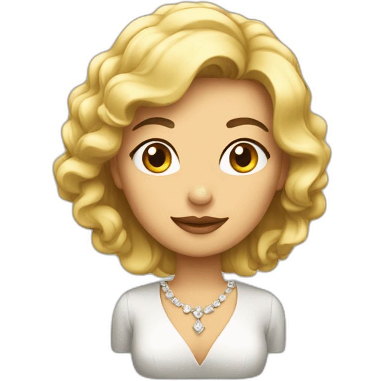 Mujer elegante  emoji