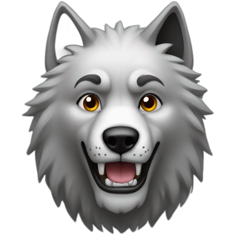 Hombre lobo emoji