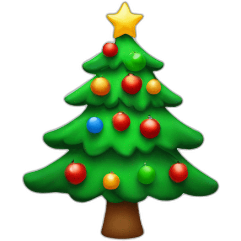 Sapin de noël emoji