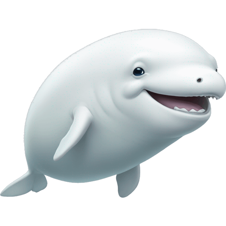 beluga whale  emoji