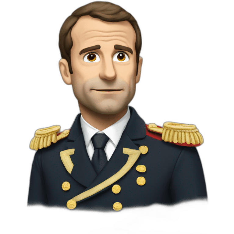 Macron qui fume emoji