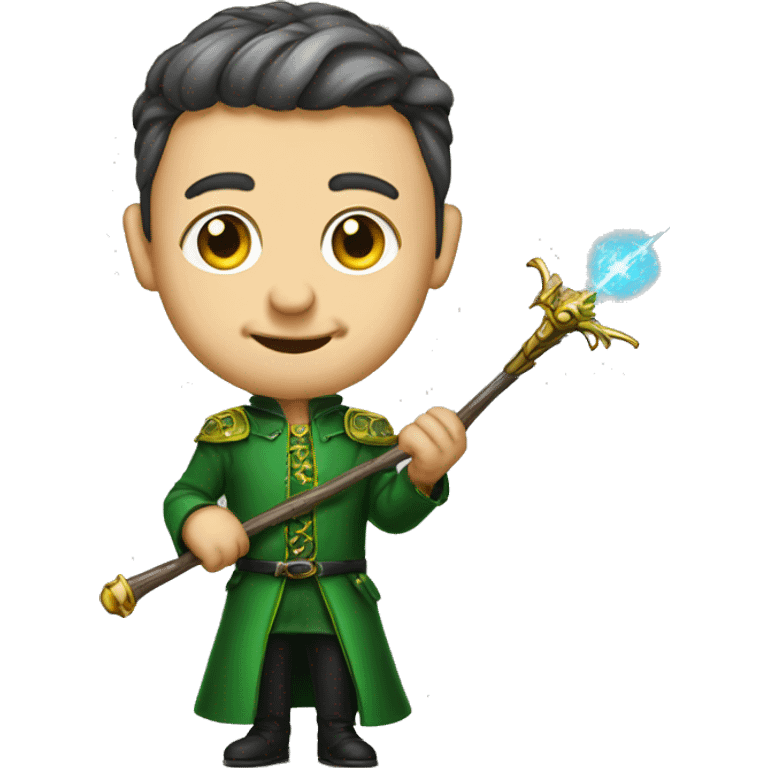 zelensky with magic staff emoji