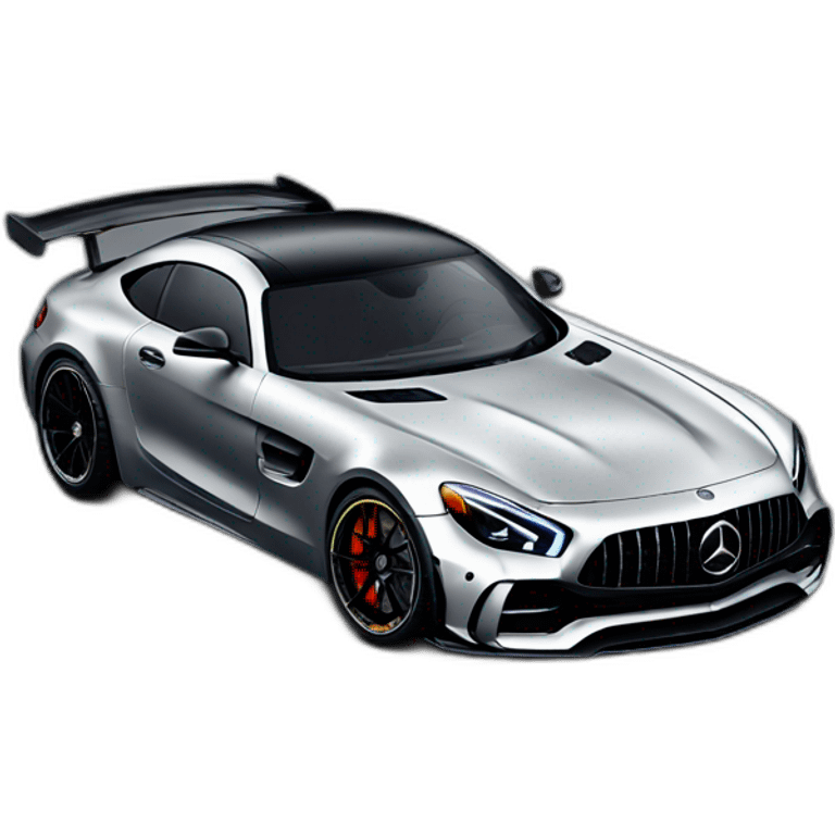 Mercedes AMG gt black series emoji